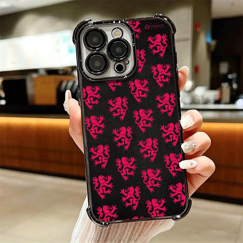 F-Fashion RBD R-Rebelde Plating Phone Case For Iphone 16 17 Pro Max Air 16E 14 15 Plus 12 13 Mini Anti-Fall Airabag Cover