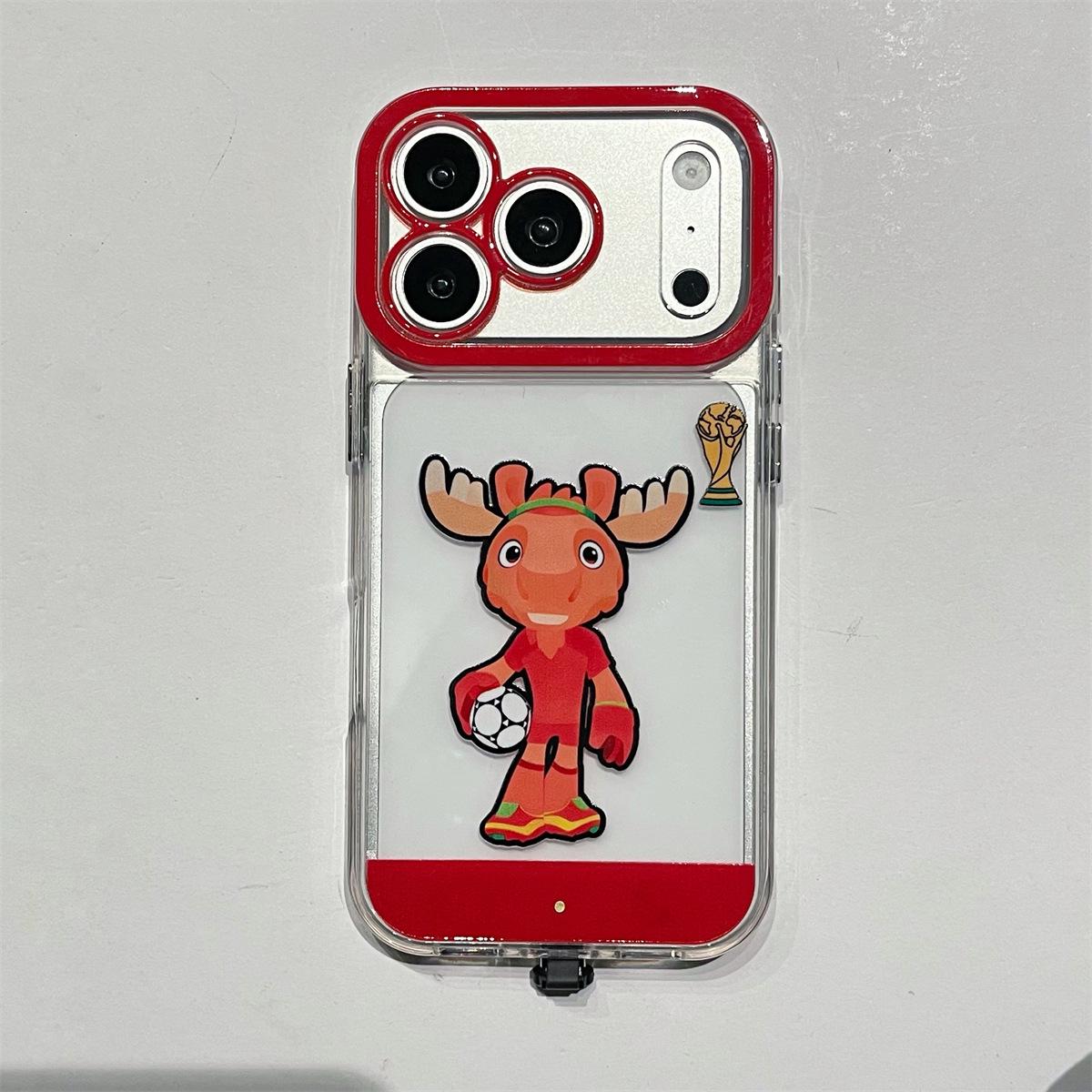 

World Cup Mascot Phone Case for iPhone 14/13/11/Promax iPhone 14 Pro