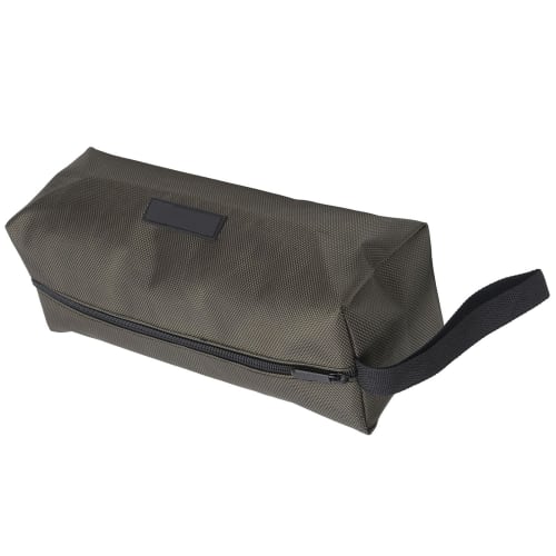 Waterproof Electrician Tool Bag, 1680D Thick Oxford Cloth Tool Kit Storage Bag, Tool Hardware Organizer, 300 x 100 x 100mm (Green)