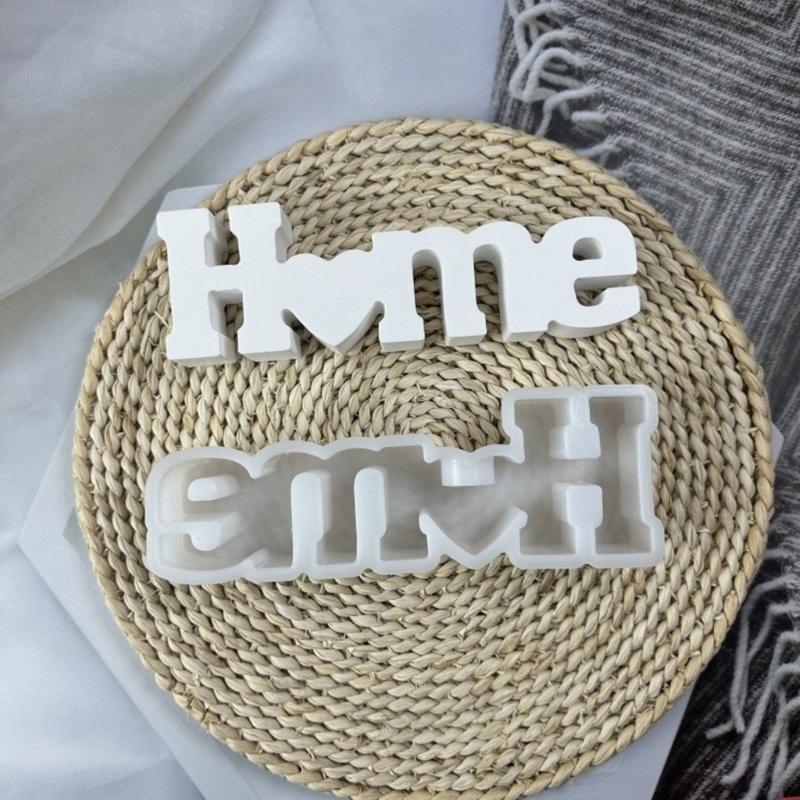 Candle Holder Resin Mold Decorative Love Shaped Tealight Candlesticks Molds Plasters Decors Tealight Scented Silicone Mold