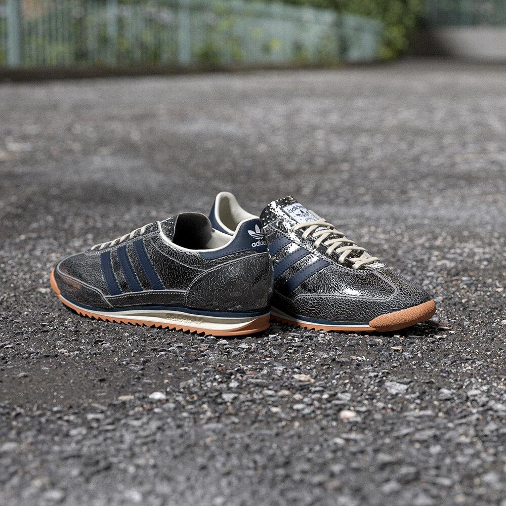 adidas SL 72 OG Silver Metallic Collegiate Navy (Women's)