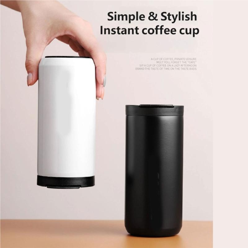 304 Stainless Steel Vacuum Insulated Coffee Cup Retains Liquids Warm or Cold Any Day Perfect for Students Professionals