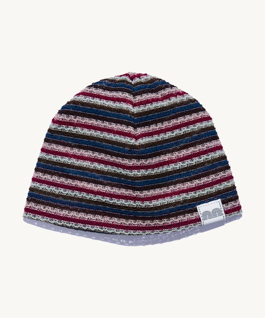 NOT NEW Summer Nn Label Pattern Beanie Khaki