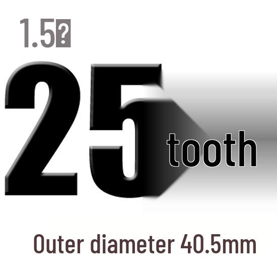 1,5M Modul Stirnrad, 13-120 Zähne, Stahl Zahnstange, 45 Stahl, Wärmebehandelt