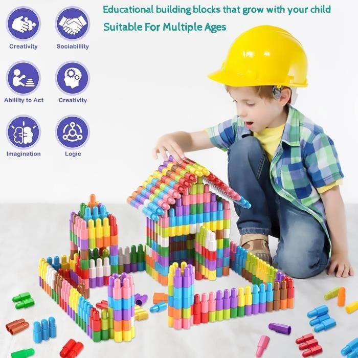 Jouets STEM éducatifs - TOMYOU - 140 pièces - Colorées - À partir de 3 ans - Mixte