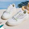 Anta Comfortable Soft Sole Versatile Breathable Increased Height Low Top Sneakers Women sneakers White 922528003-3