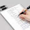 K35 Click Neutral Pen: Large Capacity Black, Red, Blue Bullet Tip Signature Pen - Ideal for Doctors and Students.