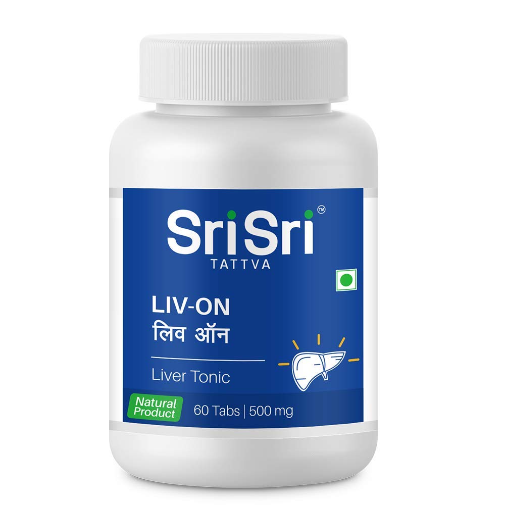 

Sri Sri TATTVA shuddhta ka naam Liv-On, 500Mg, 60 tablets X Pack of 3
