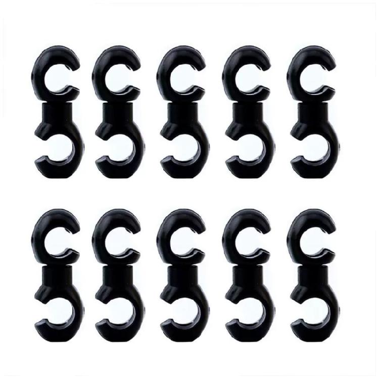 10lots Bicycles Brake Line Clamps Multipurpose Bicycles Clip Alloys Cables Clamps Road Bike Accessories