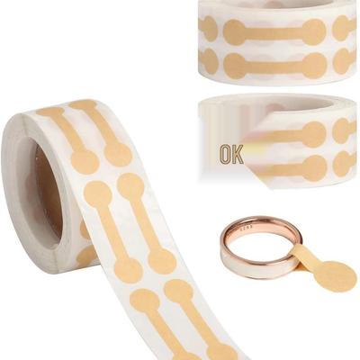 Natural Cowhide Handmade Jewelry Sticker Labels