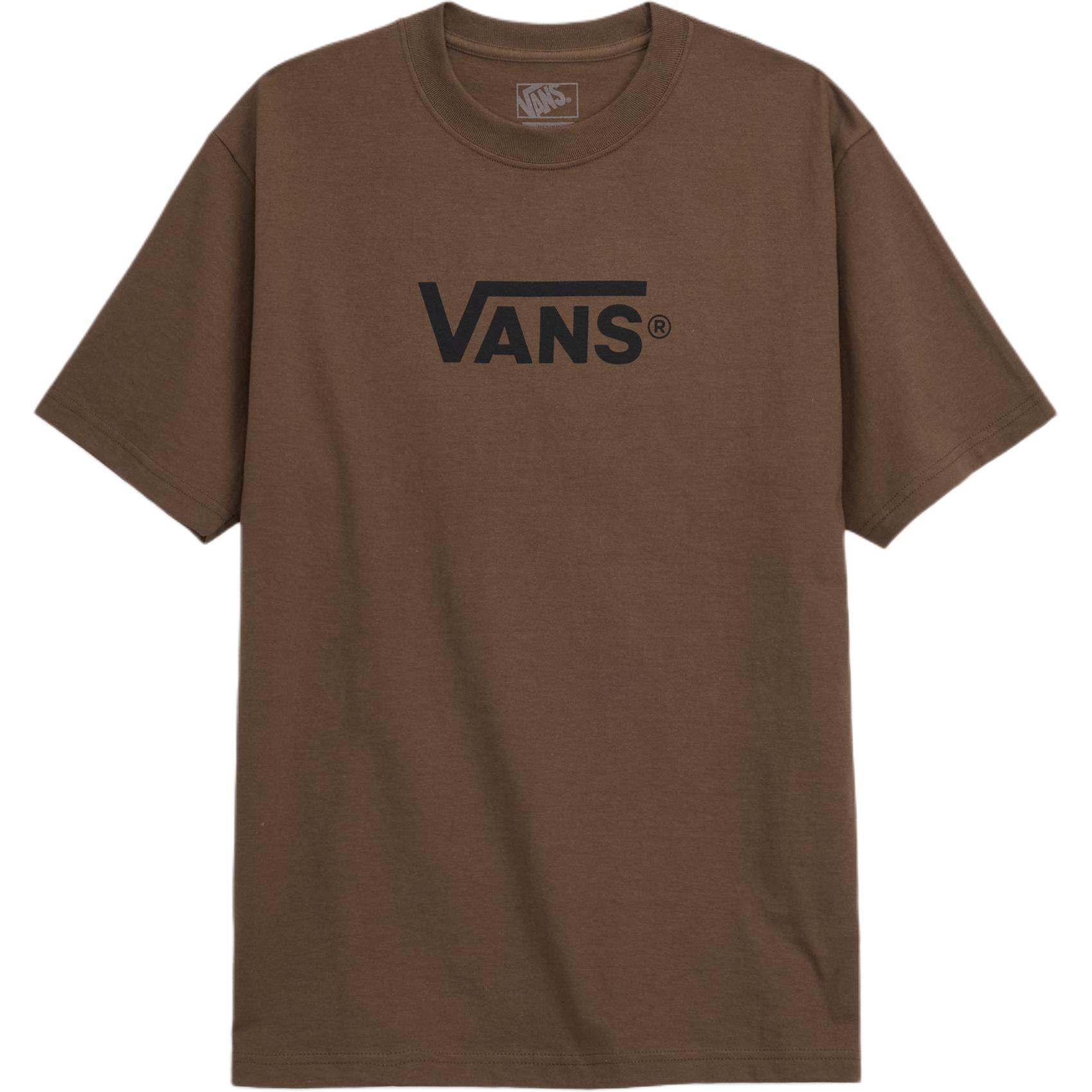 Vans T Shirts Men s Cocoa Crew Neck VN000TBVFST S