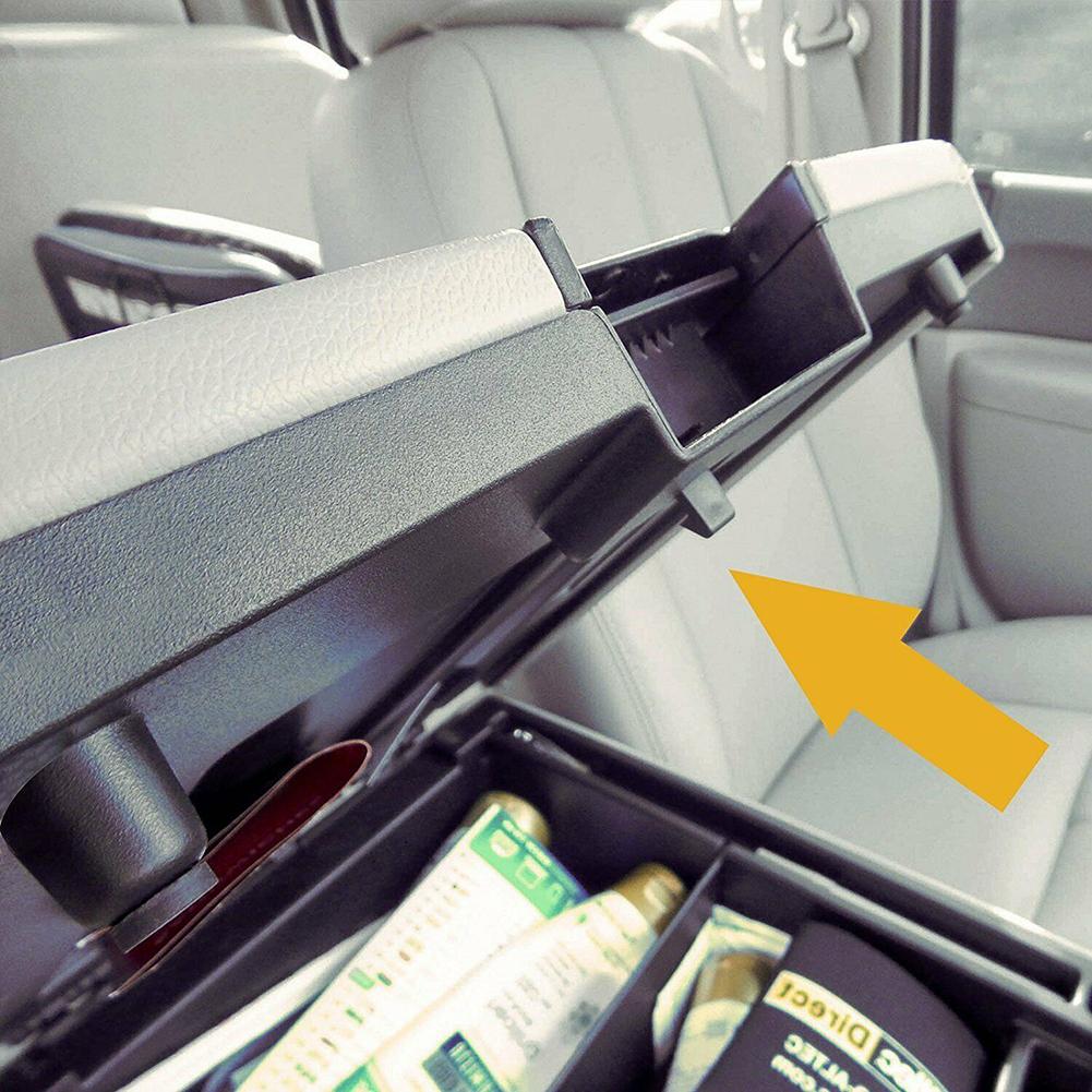 Mittelarmlehnenbox-Schnallen-ABS-Verschlussabdeckungen Mittelarmlehnendeckel Verwendung für Chevrolet GMC Silverado Sierra Tahoe Yukon 07-14