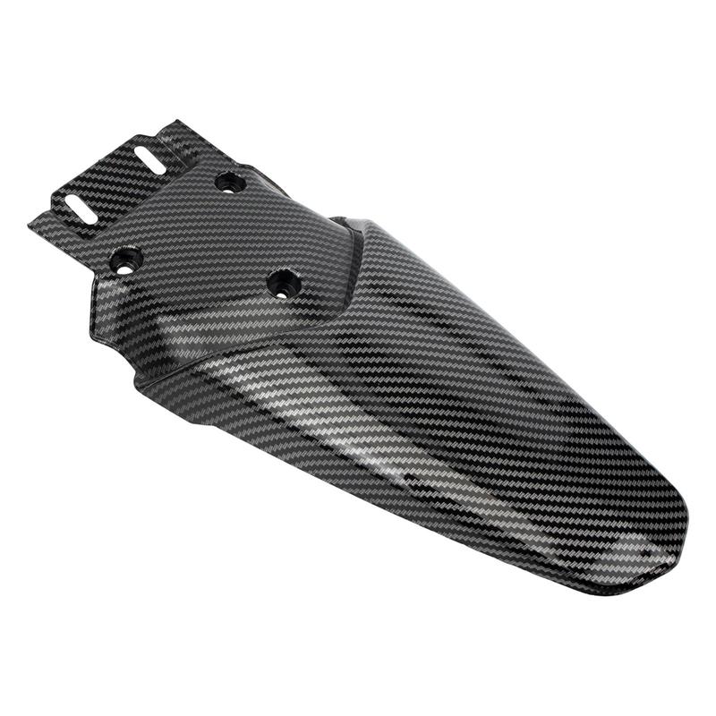 Motorcycle Rear Fender Motorcycle Mudguard Protection Lightweight Accessory Waterproof Replacement Protector Carbon Fiber