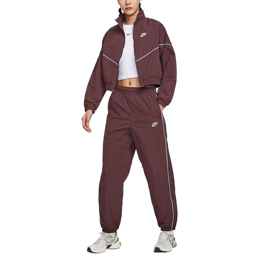 Nike Sportswear Windrunner Skin-Friendly Comfortable Stand Collar Jacket Women Jacket IM8028-652