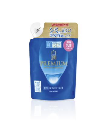 HADA LABO Shirojun Premium Whitening Emulsion for Radiance and Even Tone, 140 Ml. - Refill, 140 Ml