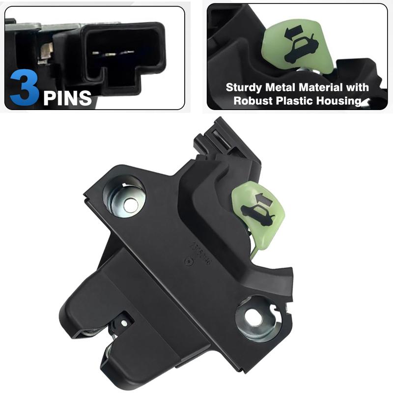 Car Tailgate Lock Trunk Lock Actuator for Toyota Corolla 2015 2016 2017 2018  64610-02170 64610-02171 3 P