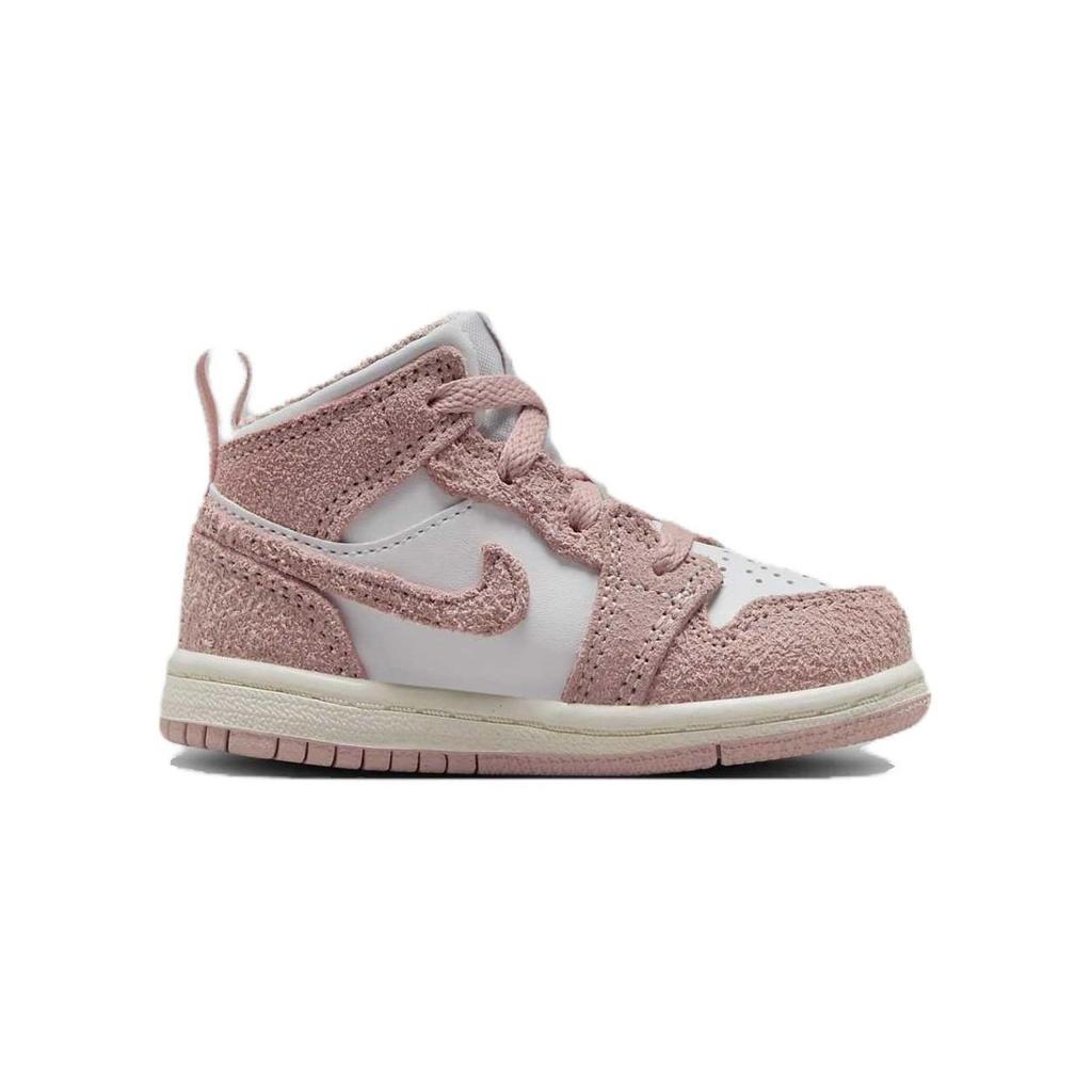 Air Jordan 1 Mid SE TD Legend Pink Baby Sneakers White Sail FN7537-161