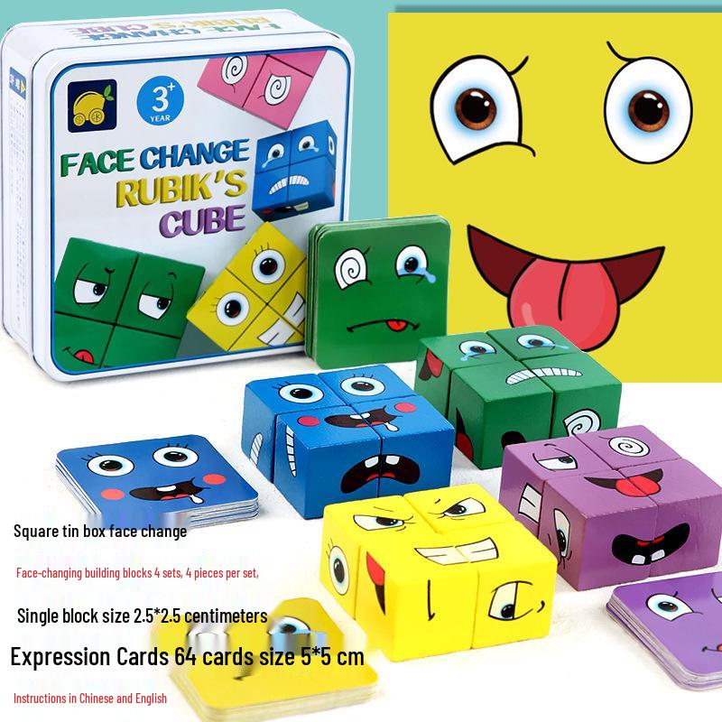 3D Logic Puzzle Cube: Kids' Early Education Toy for Logical Thinking and Interactive Play