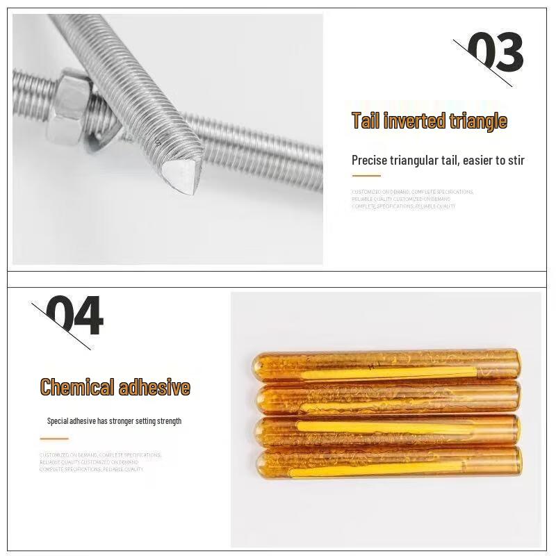 YOUFA Stainless Steel Chemical Anchor Bolt
