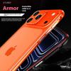For iPhone 17 Pro Max Bumper Case No-Back Phone Frame Cover with Lens Protection