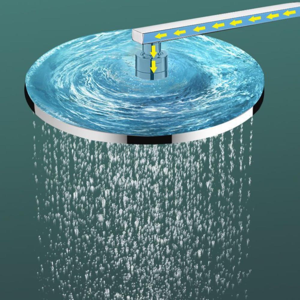 With Filter Top Spray Shower Head High Pressure Shower Nozzle Rainfall Shower Head  Shower Sets