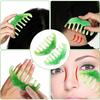 Gua Sha Massage Comb Head and Face Scalp Natural Resin Facial Massager Wide Tooth Guasha Scraping Body Massager