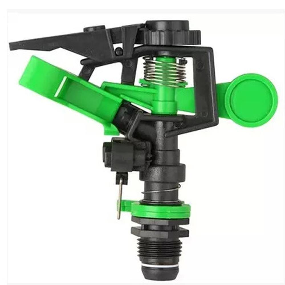 5Pcs/Impact Sprinkler Head Adjustable 0-Degree 34Ft-60Ft Spray Distance
