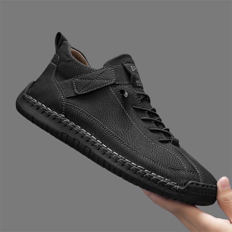 Autumn and winter popular foreign trade large size men's medium help Martin boots outdoor casual shoes tooling stitching men's shoes