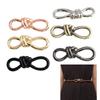 2pcs Keyring Hook Shortening S Type Shape Clasp Bag Adjustable Buckle  DIY Chain Bag