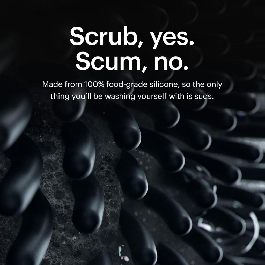 NEW Silicone Body Scrubber Exfoliating Baby Shower Gentle SPA Massage Brush Cleanser for Body Wash Brush Back Scrubber Bath Tool