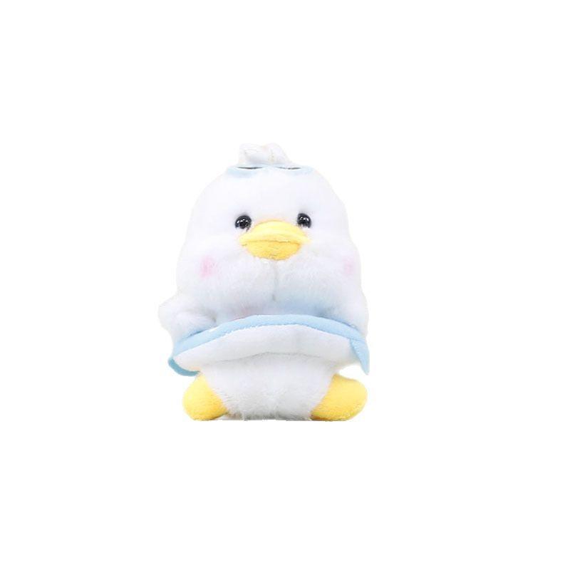 Animal Themed Plush Keychain Cute Pp Cotton Filling Bag Key Accessories Ring