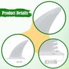 Surfboard Fin PVC Surf Spare Parts Professional Accessory for Inflatable Kayaks White