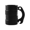 Creative Large Capacity Novelty Ceramic Tire Mug