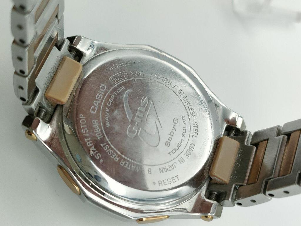 [USED] CASIO Baby-G Radio Solar Chronograph for Women