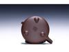 Authentic Yixing Purple Clay Shi Piao Teapot with Engraved Inscription