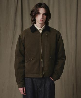 Glw Heavyweight Padded Work Jacket Khaki