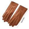 Skiing Velvet Winter Cycling Gloves Thick Windproof Women Mittens Warm Soft Suede Gloves Outdoor