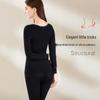 Langsha Women's Slim-Fit Thermal Underwear Set