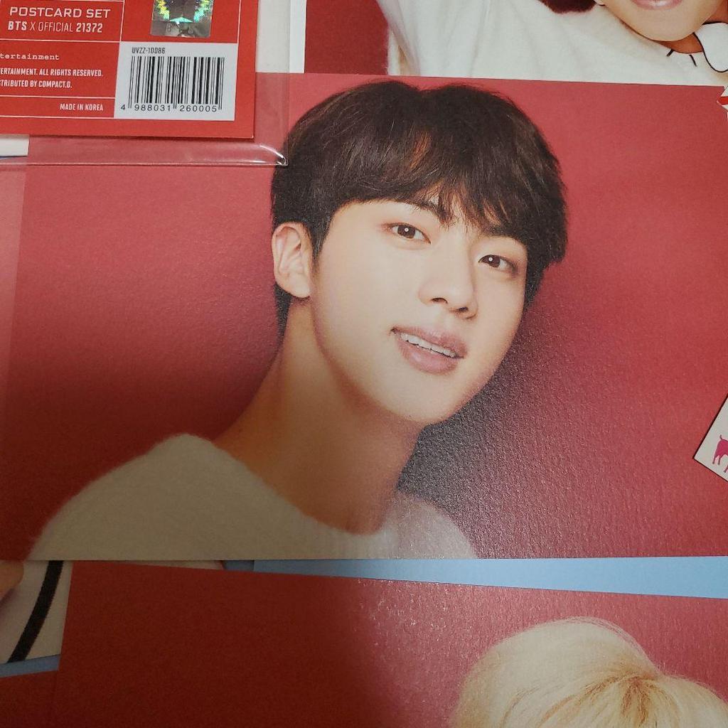 [USED] BTS 2017 Shibuya 109 Postcards XMAS Christmas Cards