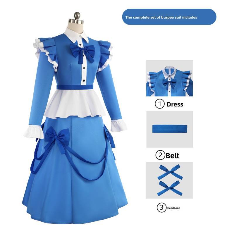 Poppy Playtime Cosplay Costume With Polyester Fabric For Halloween Role Play M