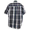 Cămașă cu mânecă scurtă cu nasturi PENDLETON Model carouri S Sistem bleumarin Bărbați Second-hand