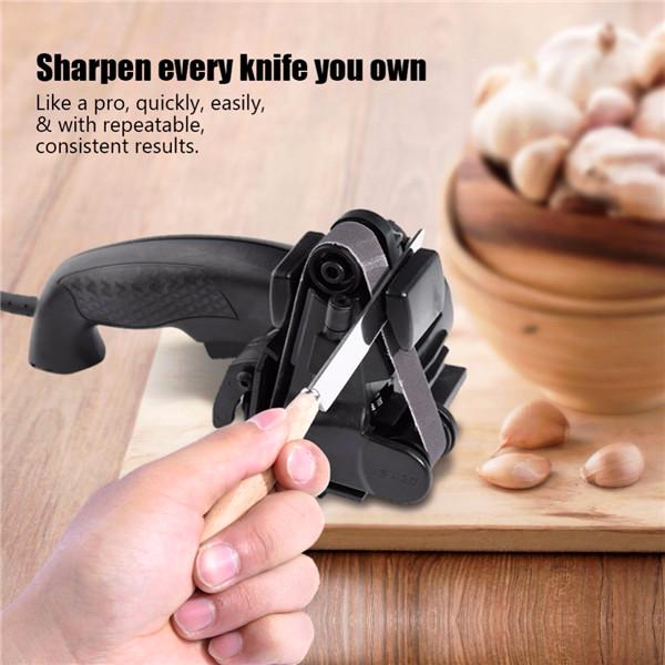 Buy Electric Knife Sharpener Automatic Grinding Adjustable Sharpen