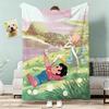 Steven Universe Retro Kraft Throw Lightweight G Flannel Blanket Soft Skinfriendly for Summer Cooling
