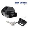 Ignition Key Switch For Polaris Ranger 400 500 570 800 4X4 Crew RZR 4 800 570 Scrambler Sportsman 550 500 SE XP ACE 570 900 ATV Replace OEM # 4012166