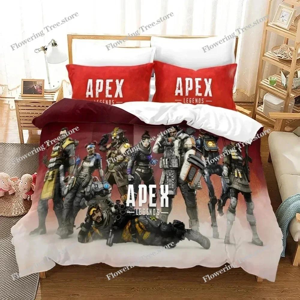 APEX Legends Bedding Set Single Twin Full Queen King Size shooting game Bed Set Aldult Boys Bedroom Duvetcover Sets 3D Print029