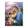 5D DIY Full Round Drill Diamond Painting Love&Peace Cross Stitch Embroidery Kits