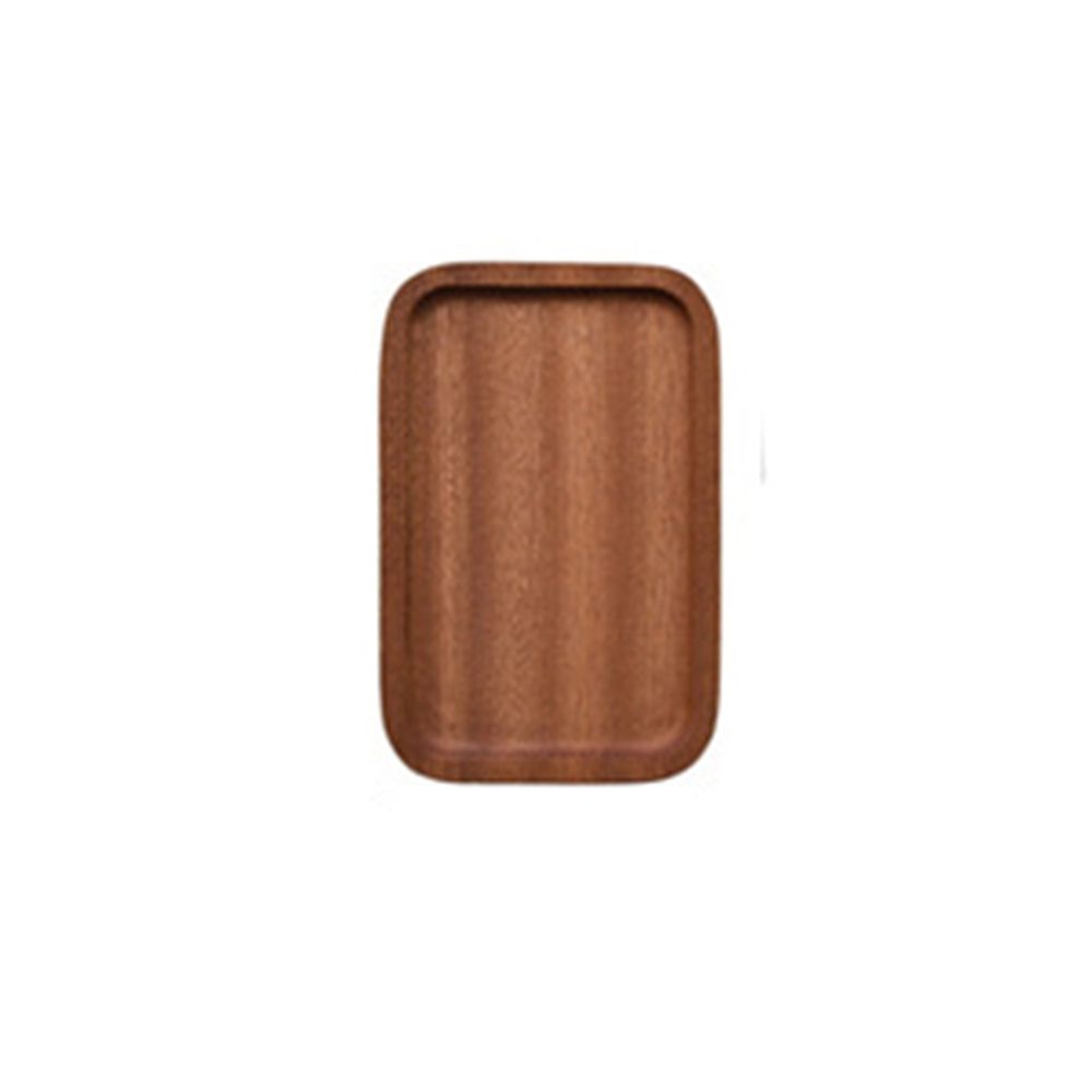 Solid Dried Fruit Tableware Wooden Tray Household Food Dish Serving Tray Snack Plate Wooden Plate