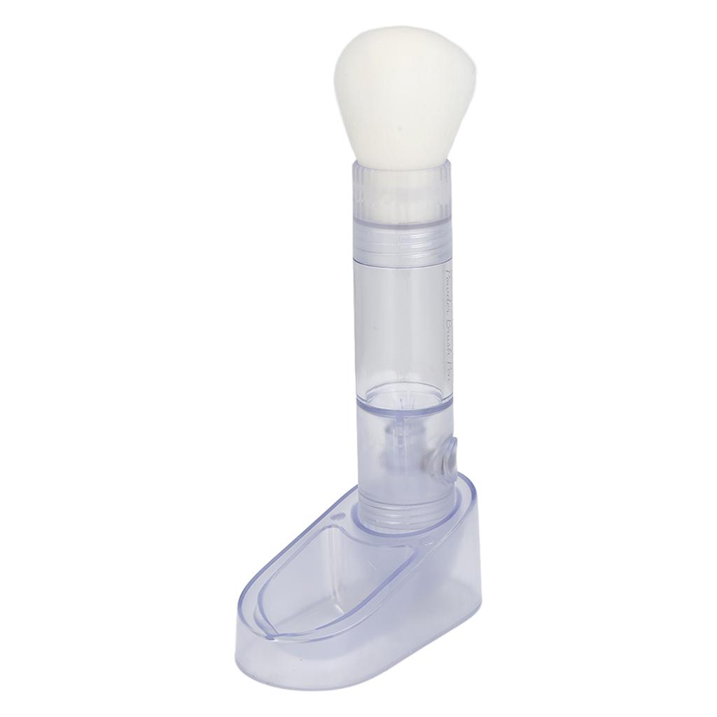Nail Dust Brush 2 In 1 Multifunction Utilities Comfortable Grip Convenient Fast Loose Powder Brush