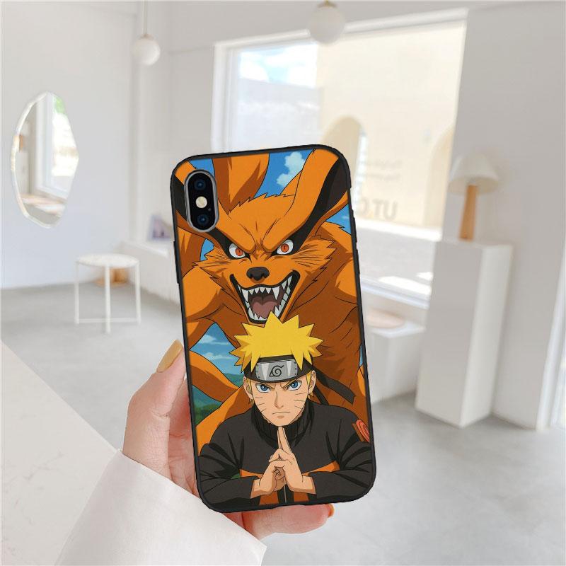 LO9 Anime Naruto Soft Shell Phone Case for Samsung Galaxy S20 S21 S22 Ultra FE + Plus A21S A22 A24 A25 A26 A30 A30S A31