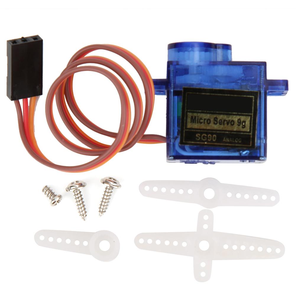 Servo Motor Remote Control RC Robot Arm Helicopter Airplane Accessories SG90 90 Degrees  180 Degrees (SG90 )